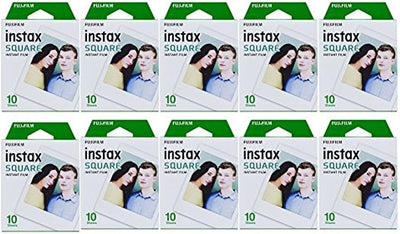 Fujifilm 4332021061 Square Instant Film 100 Exposures