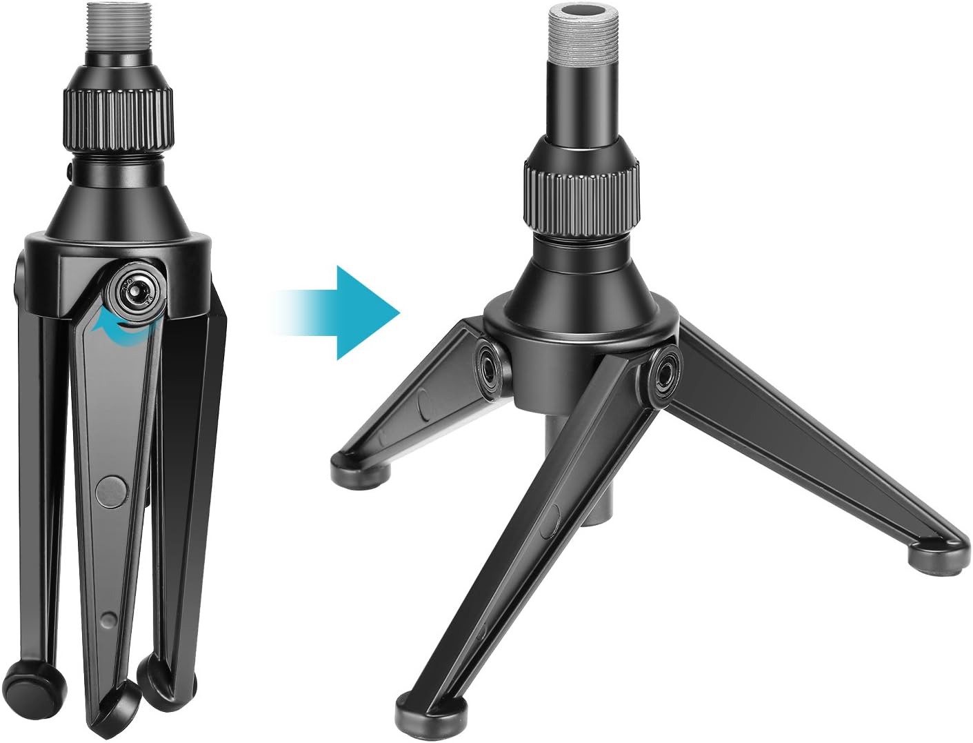 Neewer 40092615 Mini Desktop Microphone Tripod Stand