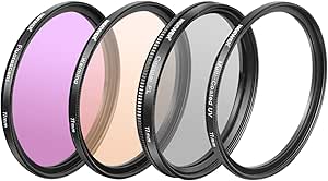 Neewer 10090639 77mm Lens Filter Kit UV CPL FLD
