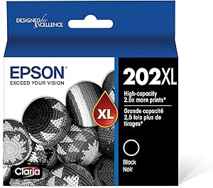 Epson T202XL120-S High Capacity Black Claria Ink Cartridge — main product image