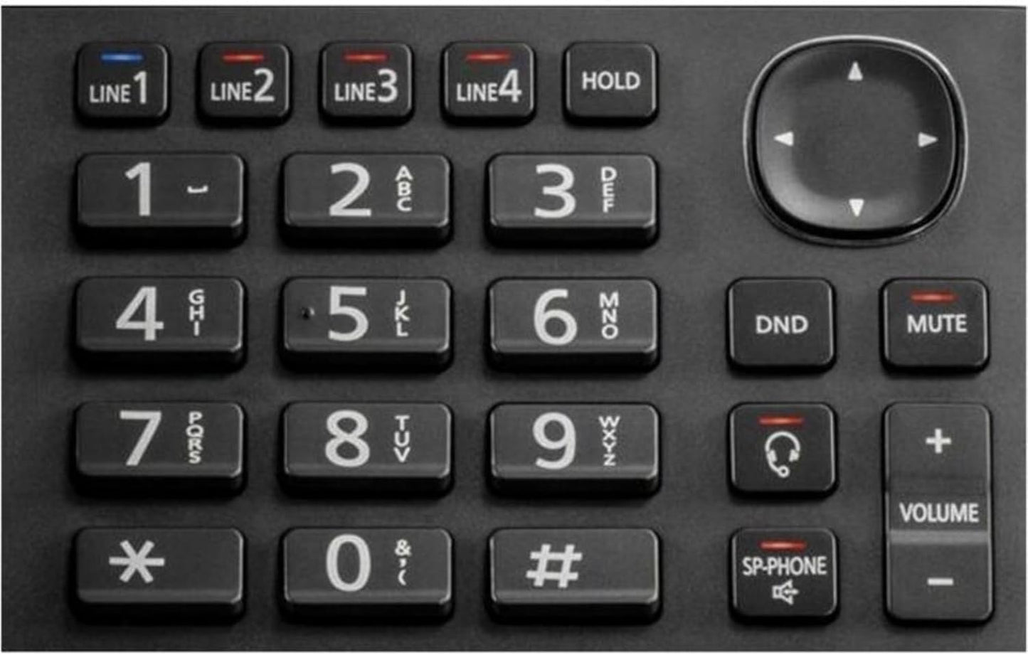 Panasonic KX-TGW420B 4-Line Expandable Office Phone System