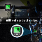 RCA Wireless Bicycle Speedometer Odometer LCD Display