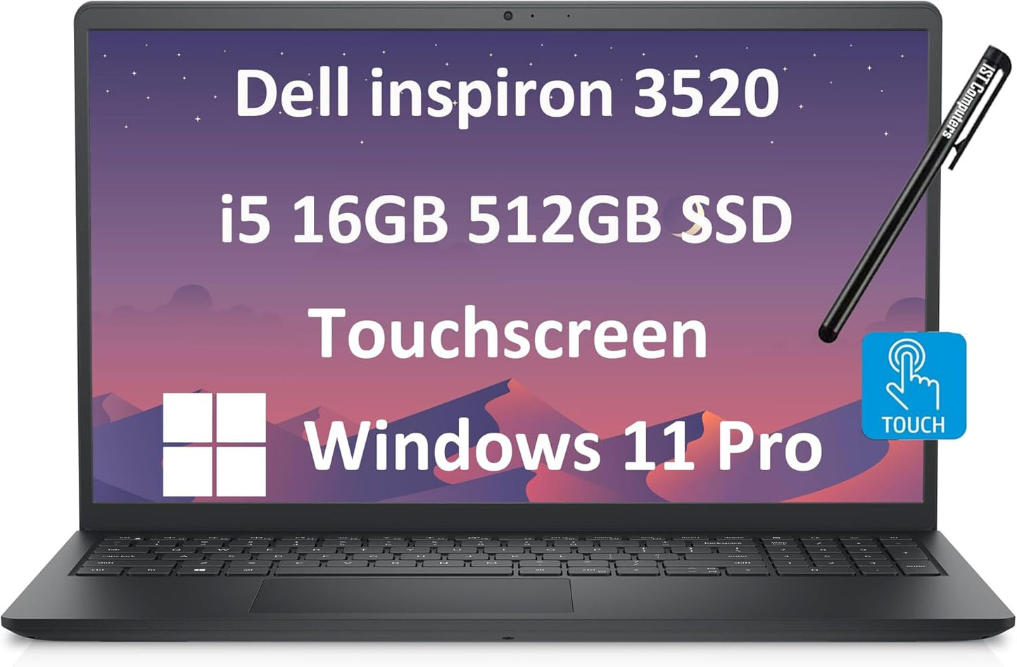 Dell Inspiron 3520 15.6" FHD Touch i5 Laptop