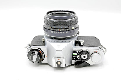 Pentax ME 35mm Film Camera 50mm Lens Renewed