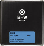 B+W 1101261 77mm Basic Clear MRC 007M Filter - Protect Your Lens
