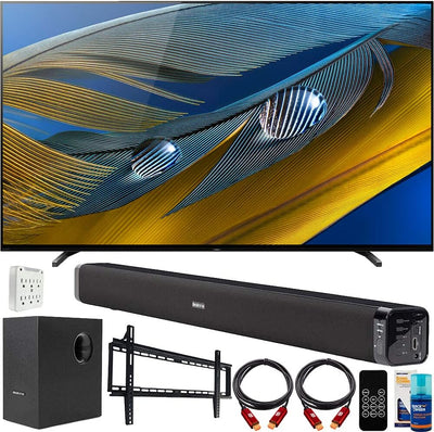 Sony E10SNXR77A80J 77" 4K OLED TV Soundbar Bundle