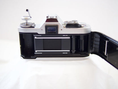 Canon AV-1 35mm SLR Film Camera: FD Mount Lens (Renewed)