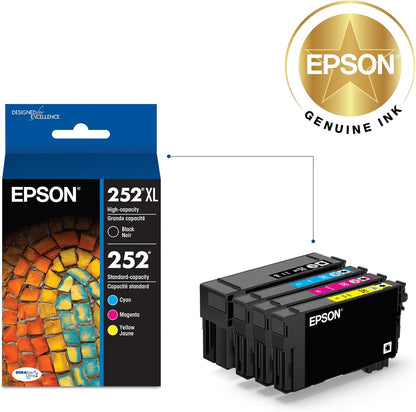 Epson T252XL-BCS DURABrite Ultra Ink Cartridge Combo Pack