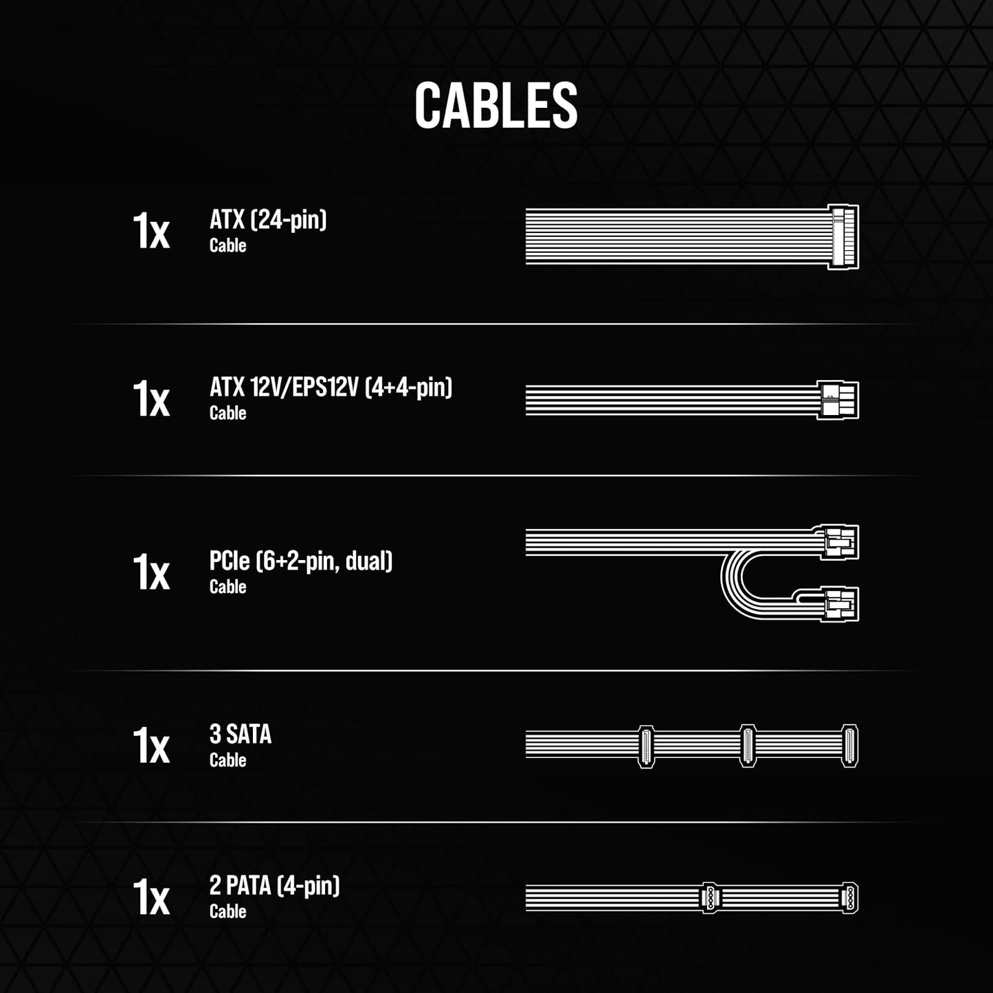 Corsair CP-9020277-NA CX550 550W 80+ Bronze Power Supply