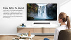 Hisense 85H6570G 85-Inch 4K Android Smart TV Bundle