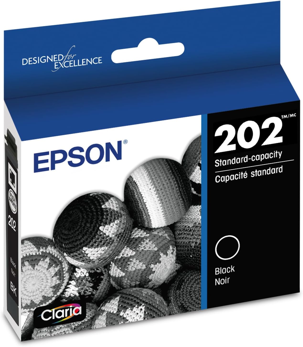 Epson T202120-S 202 Claria Black Standard Ink Cartridge