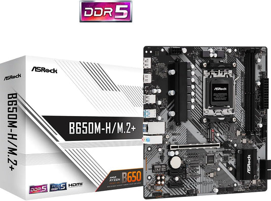 ASRock B650M-HM2 Motherboard DDR5 Ryzen 7000 Series