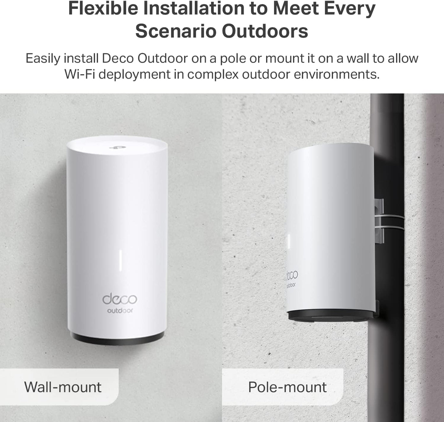 TP-Link Deco X50-Outdoor AX3000 Mesh WiFi 6 (Renewed)