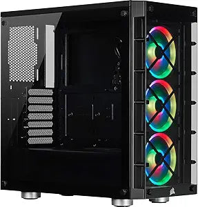 Corsair iCUE 465X RGB Mid-Tower ATX Case Black