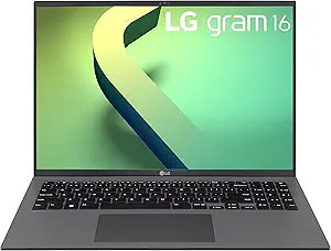 LG 16Z90Q-K.AAS8U1 gram 16" Lightweight Laptop, i7, 16GB RAM, 1TB SSD