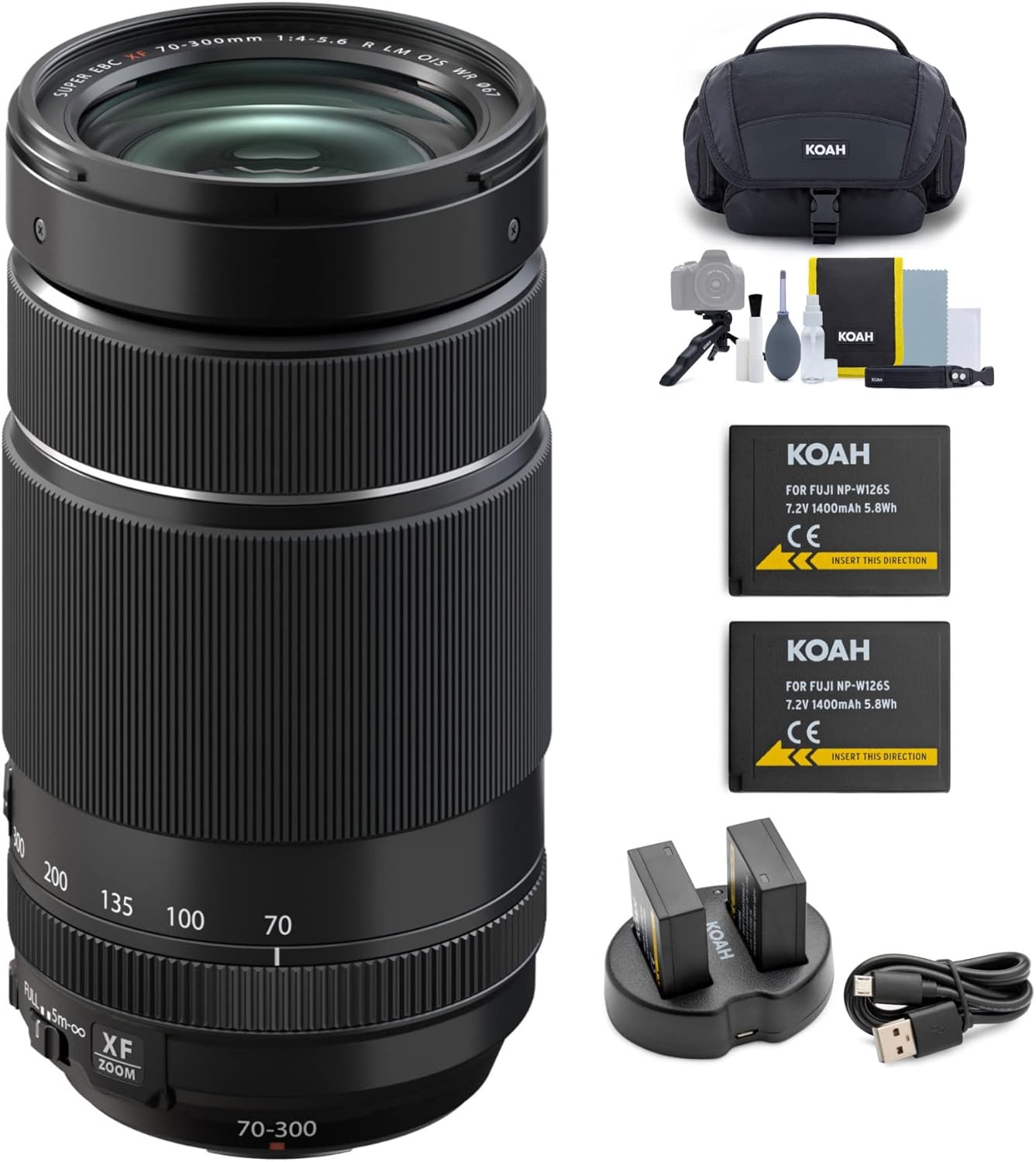 Fujifilm XF70-300mmF4-5.6 Telephoto Lens Bundle