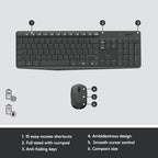 Logitech 920-007897 MK235 Wireless Keyboard and Mouse Combo