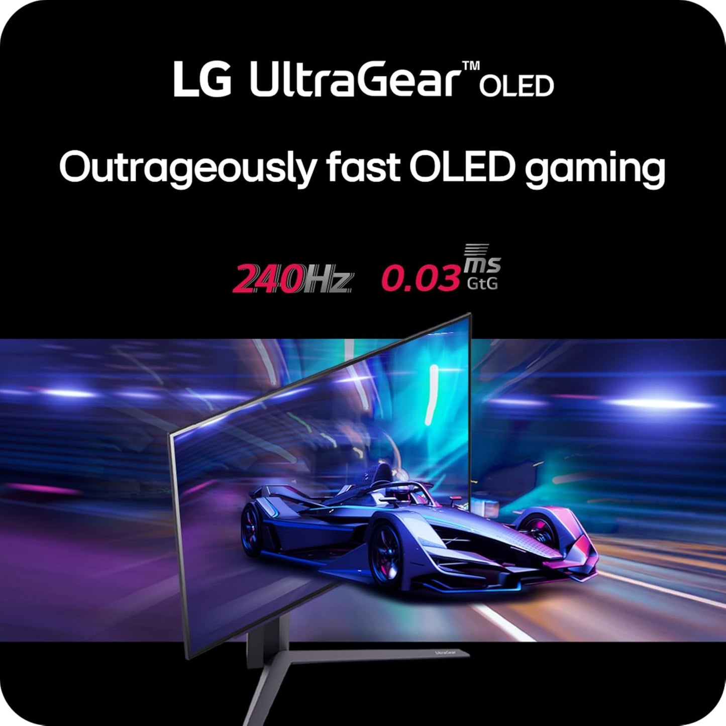 LG 27GS93QE-B.AUS 27" UltraGear OLED QHD 240Hz Gaming Monitor