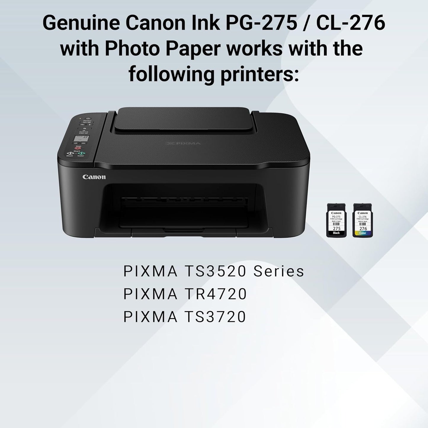 Canon 4988C005 PG-275/CL-276 Genuine Ink Value Pack