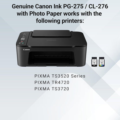 Canon 4988C005 PG-275/CL-276 Genuine Ink Value Pack
