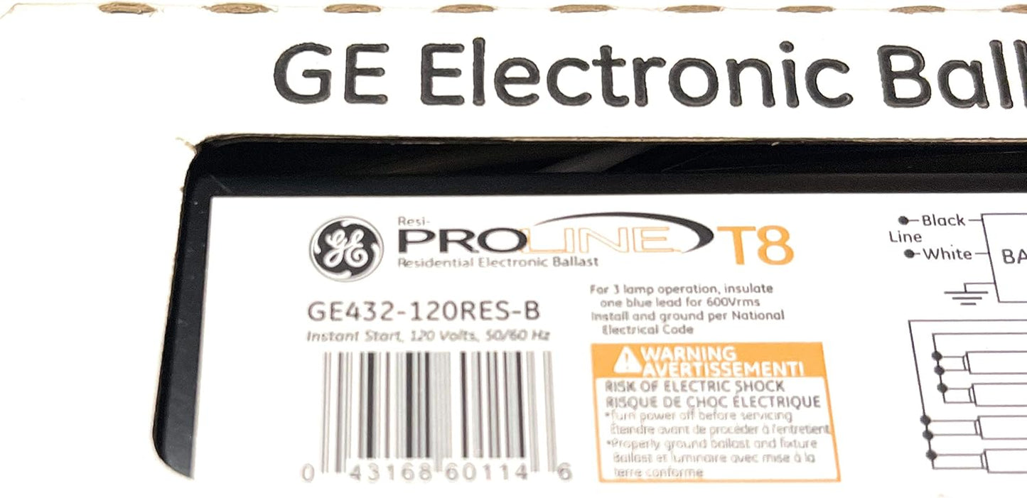 GE 4316860114 120V Electronic Fluorescent Light Ballast