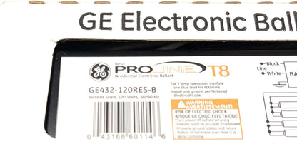 GE 4316860114 120V Electronic Fluorescent Light Ballast