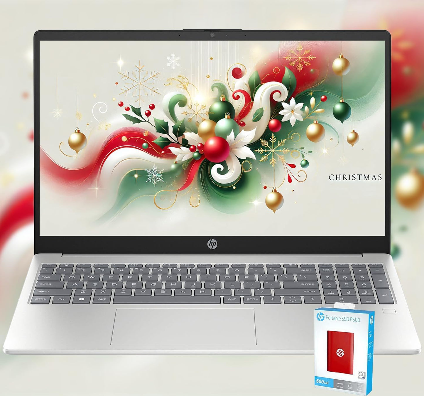 HP Pavilion Intel i3 FHD 15.6" Laptop 1TB Storage Bundle