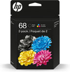 HP 68 Black/Tri-Color Ink Cartridge 2-Pack