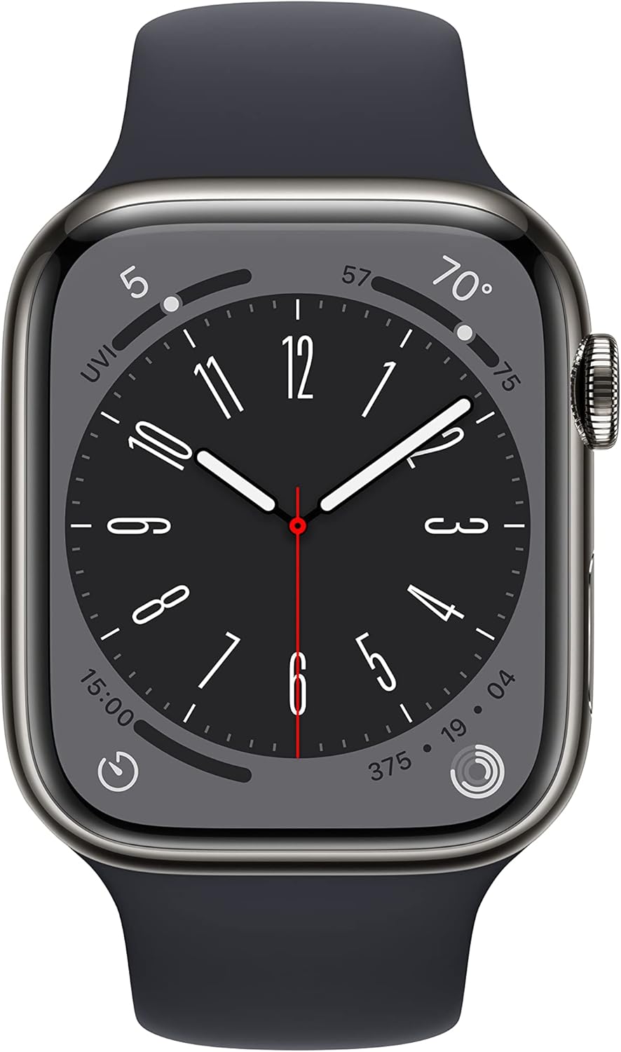 Apple MNW23LL/A Watch Series 8 GPS Cellular 45mm Renewed