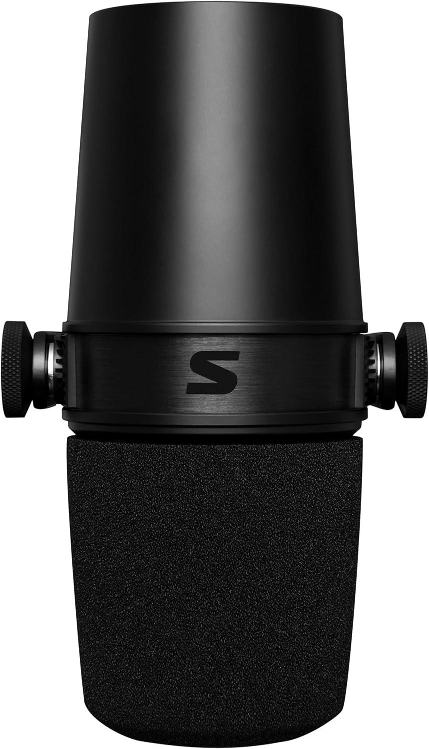 Shure MV7X XLR Dynamic Microphone for Podcasting