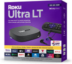 Roku Voice Remote Ultra LT (2023) 4K Streaming Player - HDMI, Headphones (Renewed)