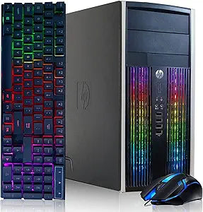 HP Pro Tower RGB Gaming PC i7 GTX 1660 Super (Renewed)