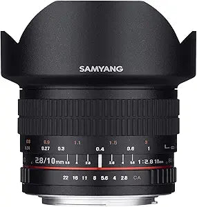 Samyang 881122 10mm F2.8 Nikon Lens Wide Angle