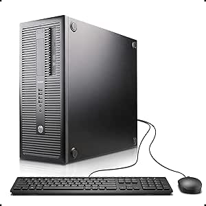 HP PRODESK 600 G1 Tower PC: i3, 16GB, SSD+HDD (Renewed)