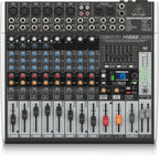 Behringer XENYX X1222USB 12-Input Mixer w/ Mic Cables