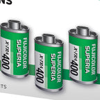Fujifilm 242485 Fujicolor 400 35mm Film 3-Pack