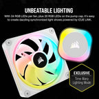 Corsair CW-9061006-WW iCUE Link H150i RGB Liquid CPU Cooler - White