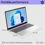HP TPN-Q284 15.6-inch Laptop N200 8GB/128GB + M365 - Red