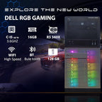 Dell OptiPlex Tower RGB Gaming PC i5 16GB 128SSD + 2TB