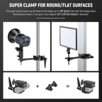 Neewer 10104467 Super Clamp 6