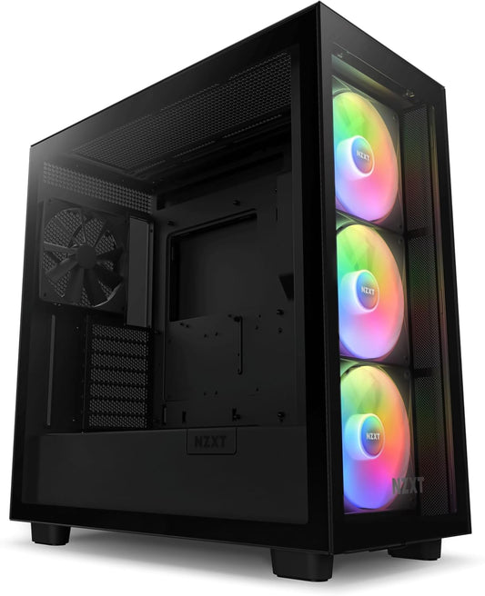 NZXT H7 Elite CM-H71EB-02 Black ATX Mid-Tower Gaming Case
