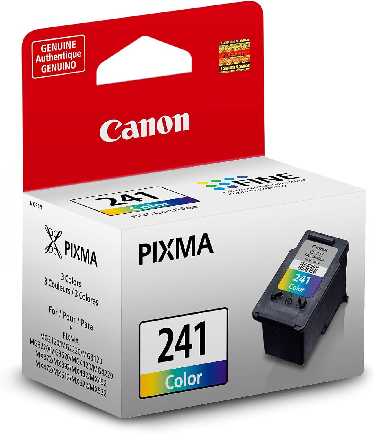 Canon CL-241 Color Ink Cartridge Genuine