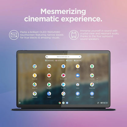 Lenovo Chromebook Duet 5 2-in-1 Tablet Keyboard & Stylus