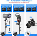 Neewer FC-16 Wireless Flash Trigger: Canon Rebel, Remote Shutter