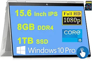 HP ENVY x360 15" 2-in-1 Touchscreen Laptop i5-1135G7 1TB SSD
