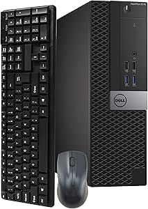Dell OptiPlex i5 Desktop 16GB RAM 500GB SSD - WiFi (Renewed)