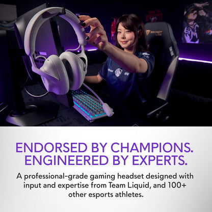 Alienware Pro Wireless Gaming Headset - Lunar Light