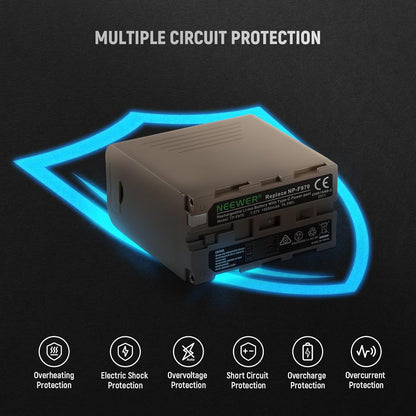 Neewer TP-F970 10500mAh NP-F970 Battery with 20W PD USB-C