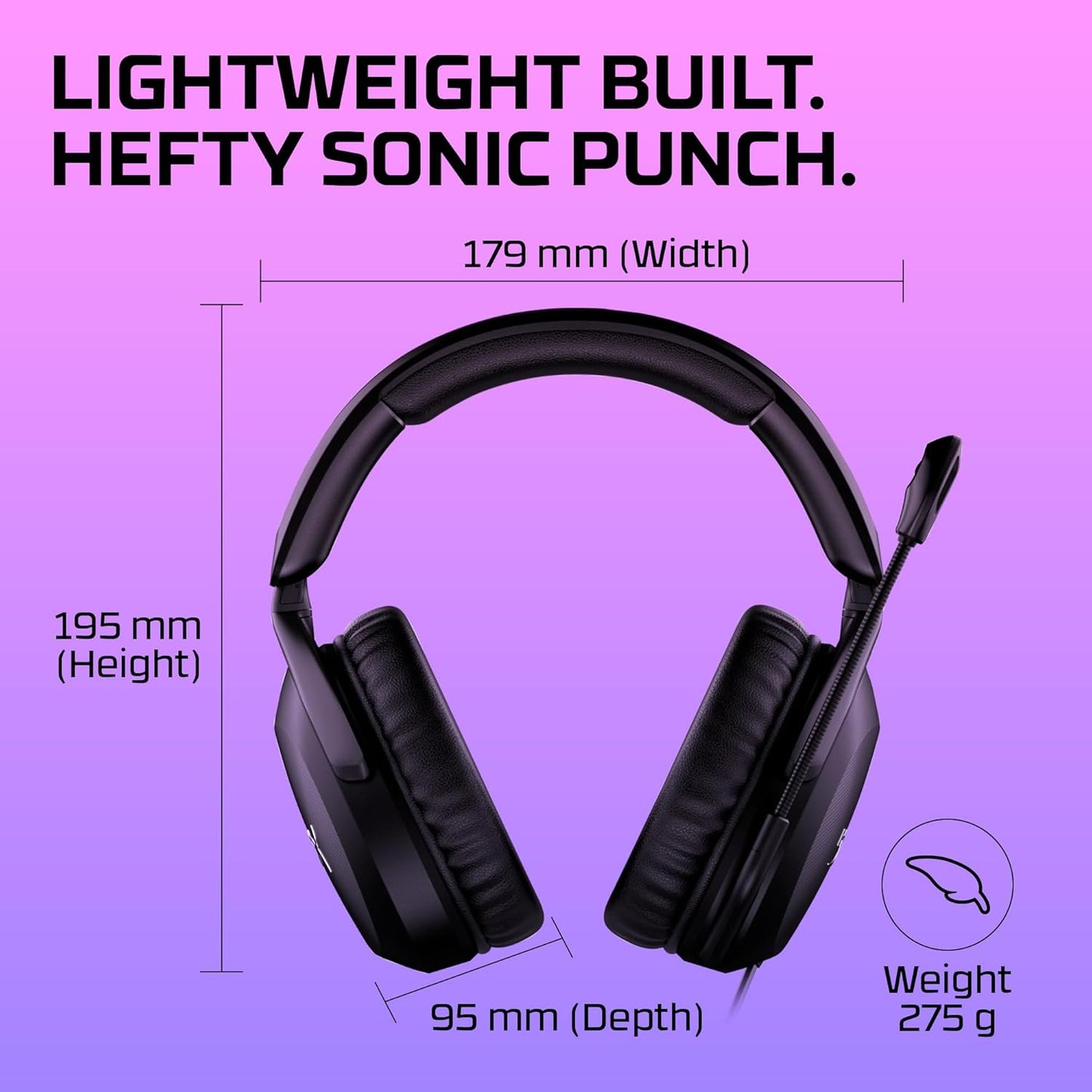 HyperX 519T1AA Cloud Stinger 2 Gaming Headset DTS
