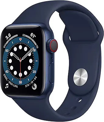 Apple Series 6 GPS + Cellular 40mm Blue Aluminum Watch — main product image